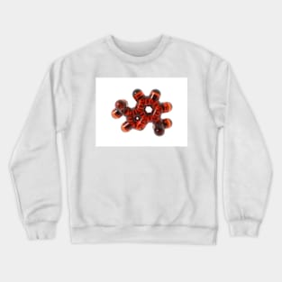 3D Theobromine (Chocolate) Molecule Crewneck Sweatshirt